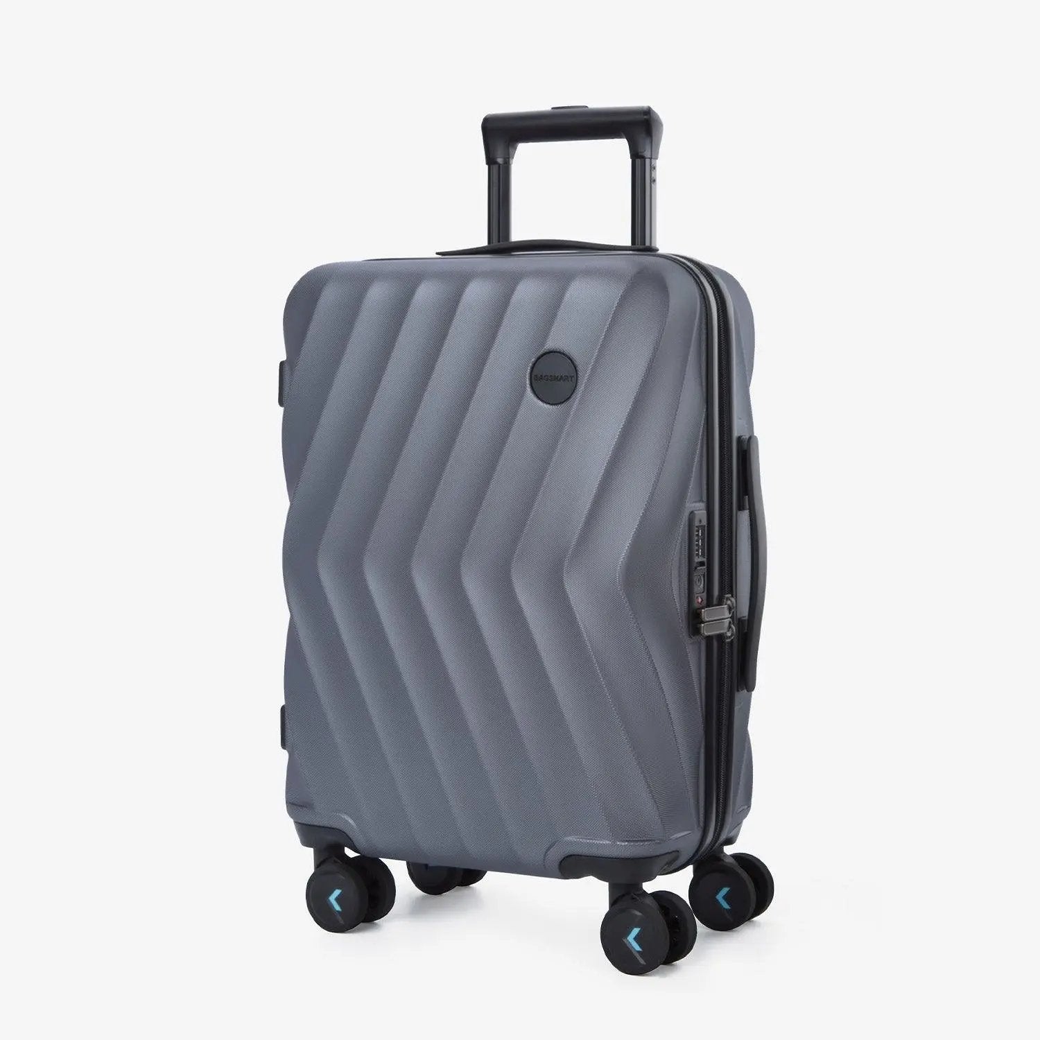 Globetrotter 20" Hardside Rolling Carry-on Stylish Suitcase