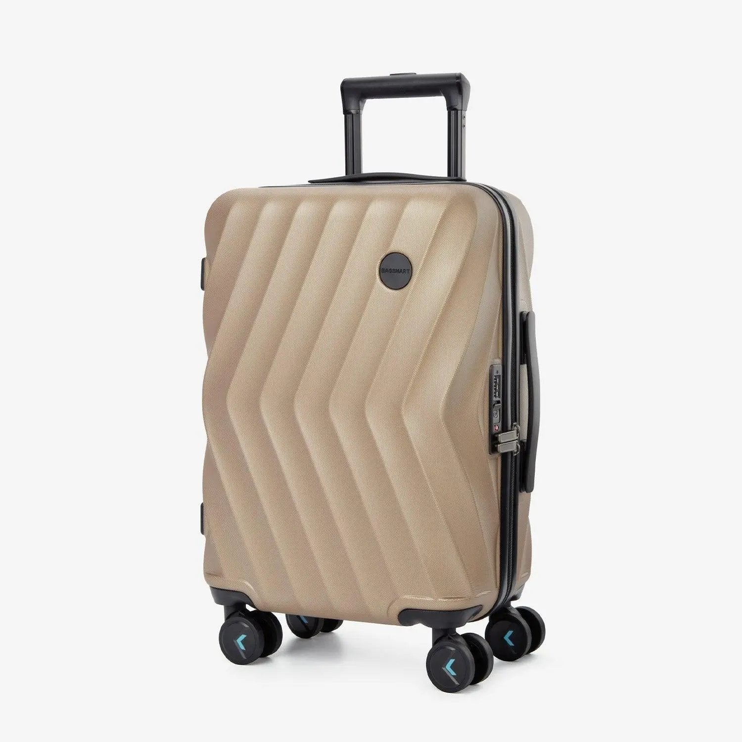 Globetrotter 20" Hardside Rolling Carry-on Stylish Suitcase