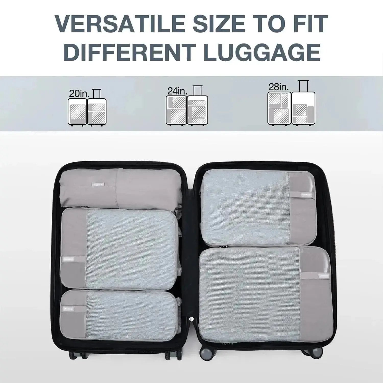 Compression Packing Cubes Part of Faro Travel Set