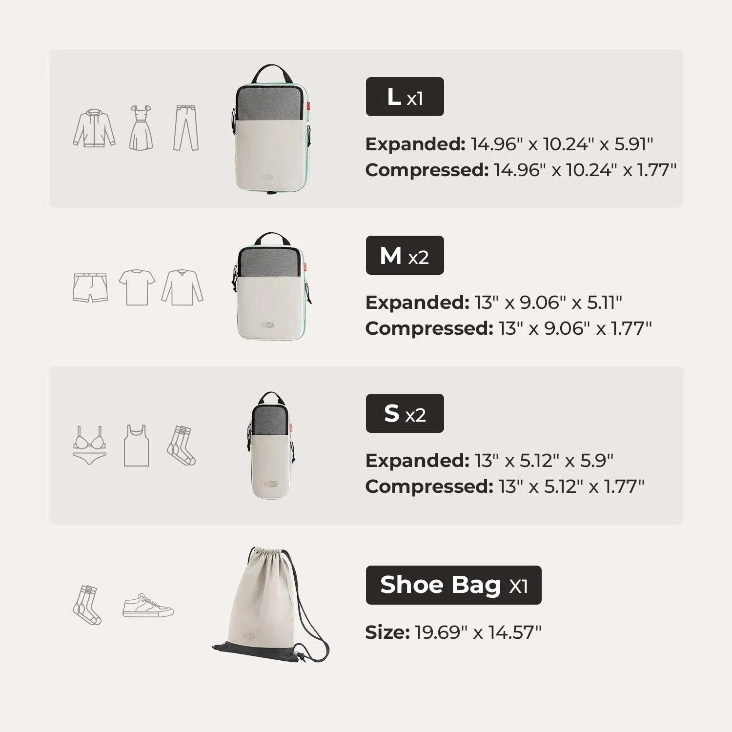 Blast Packing Cubes (Free-Gift-1)