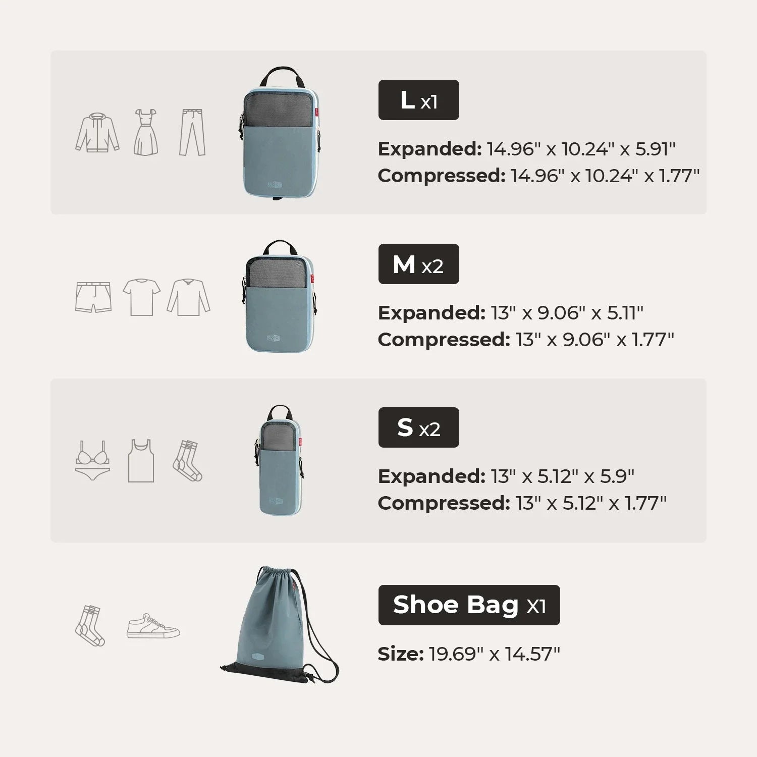 Blast Packing Cubes (Free-Gift-1)