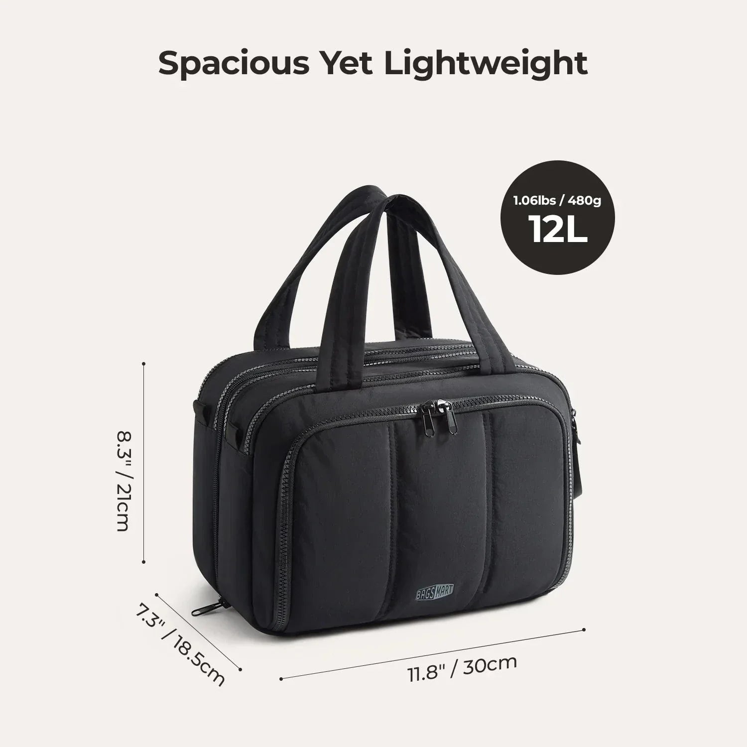 Crush Hanging Toiletry Bag