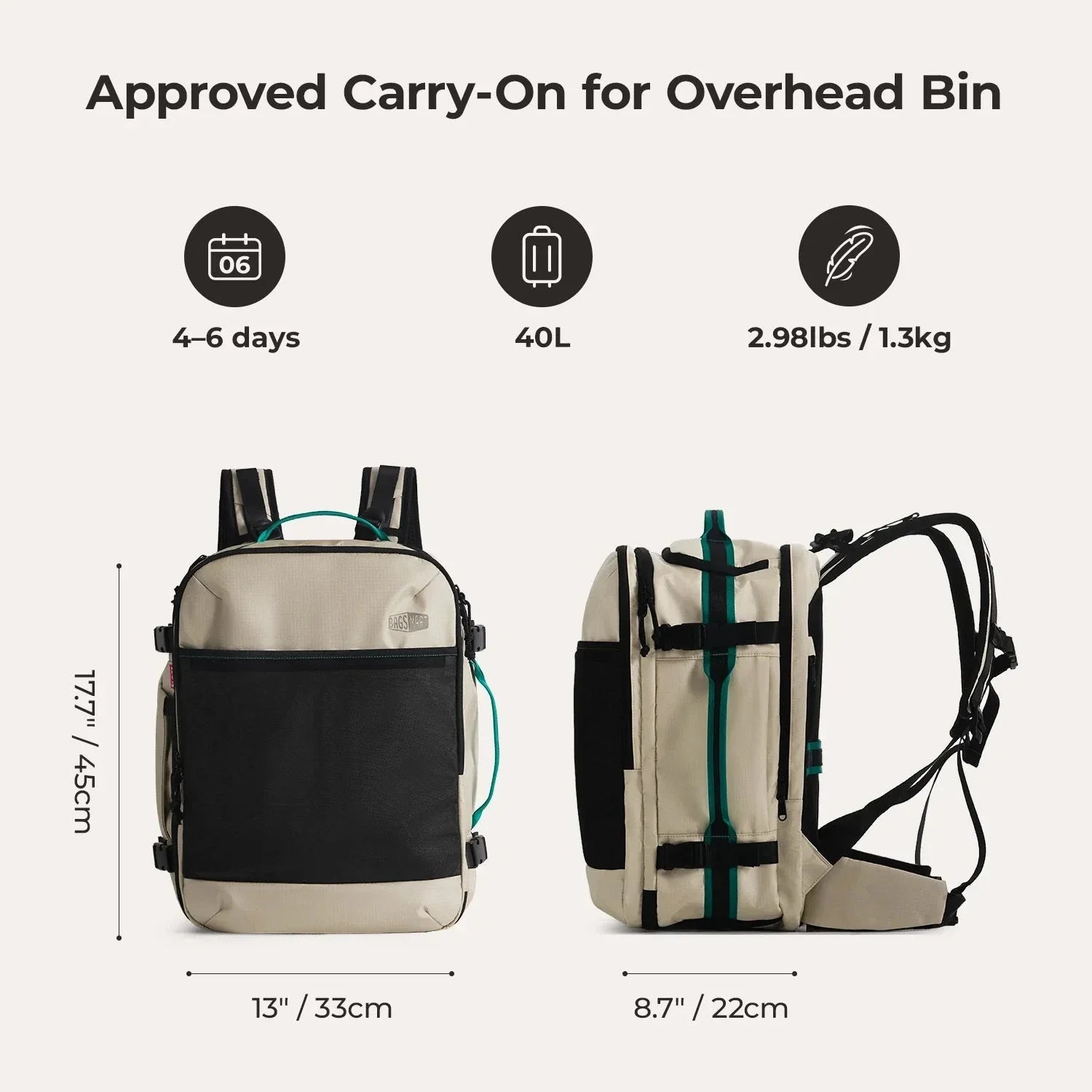 Blast Pro 40L Travel Backpack