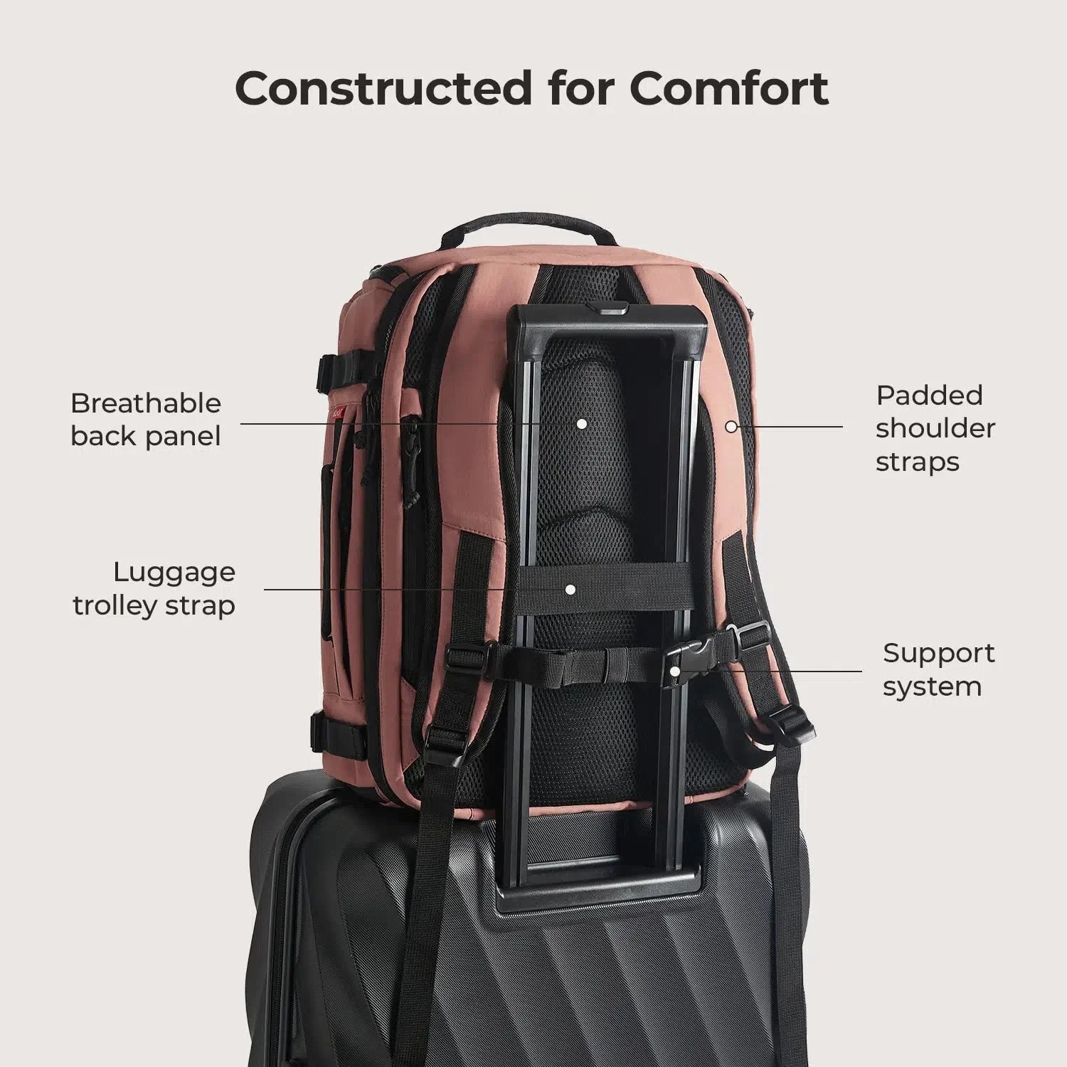 Blast Mesh Travel Backpack