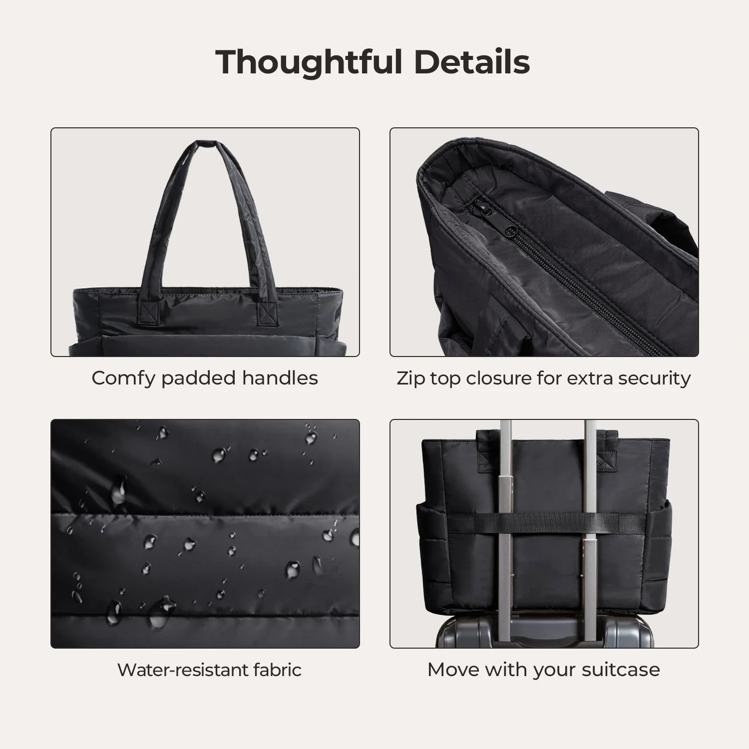 The Bubble 20L Puffy 15.6" Laptop Work Tote