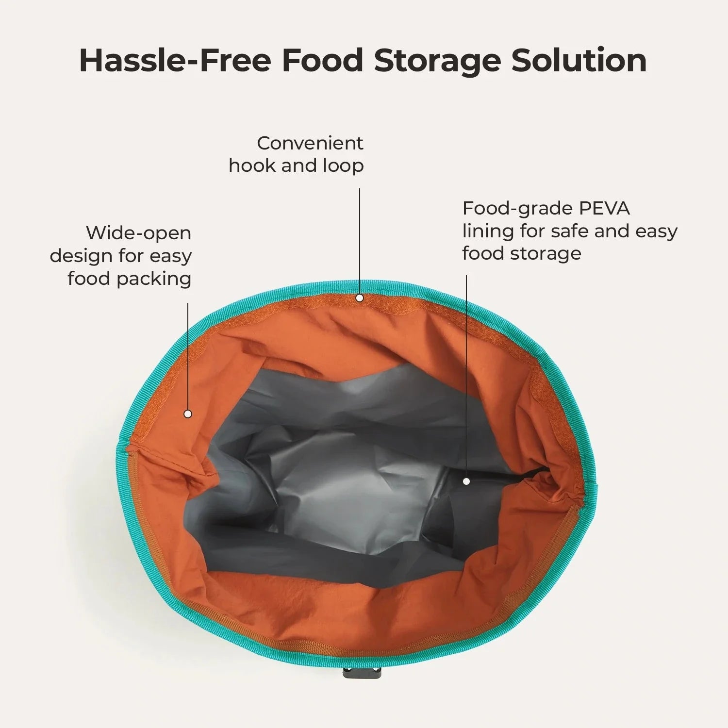 (FREE GIFT) Paz Roll Top Lunch Bag