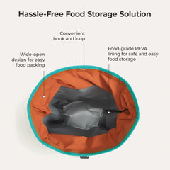 Paz Roll Top Lunch Bag