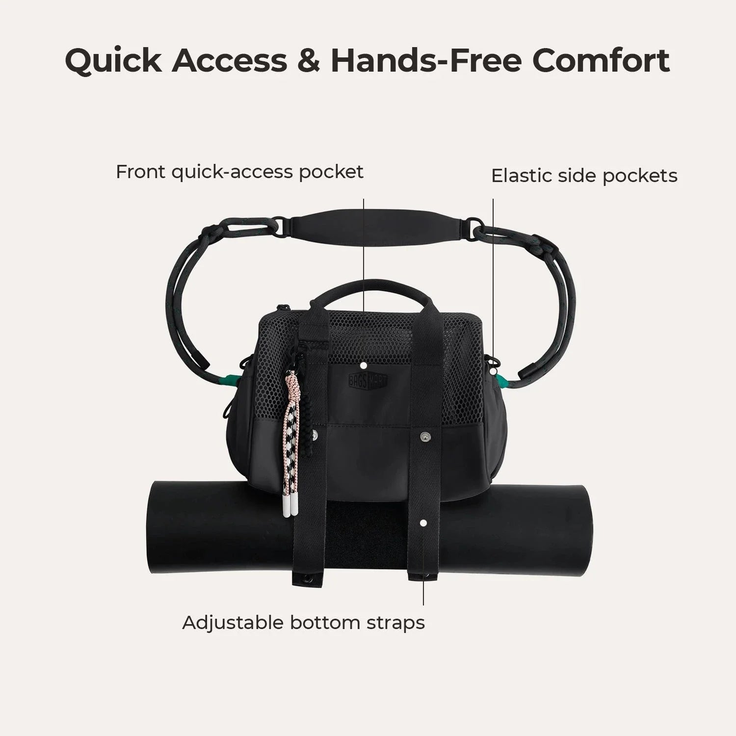 REIKI 5.5L Mesh Mini Duffle