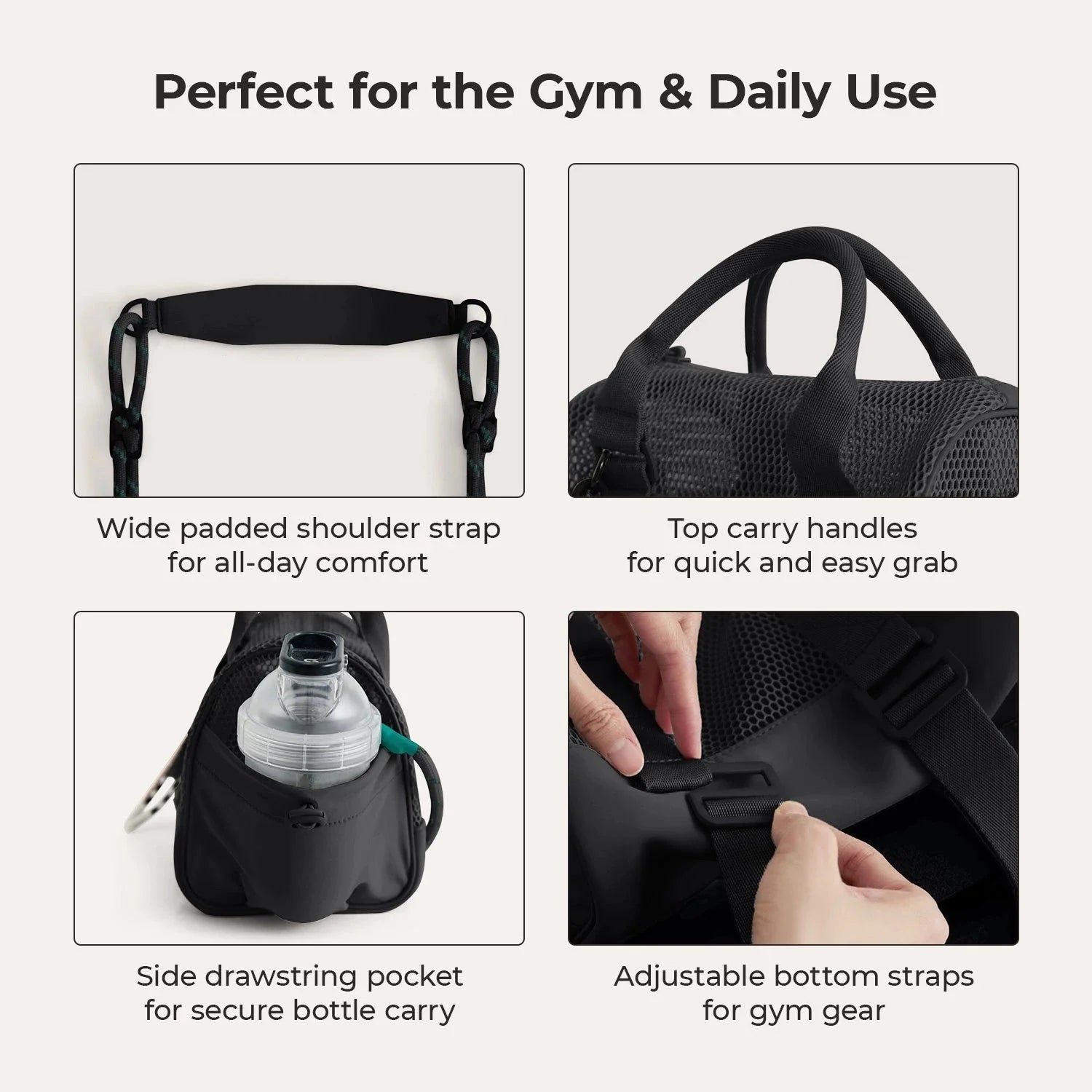 REIKI 5.5L Mesh Mini Duffle