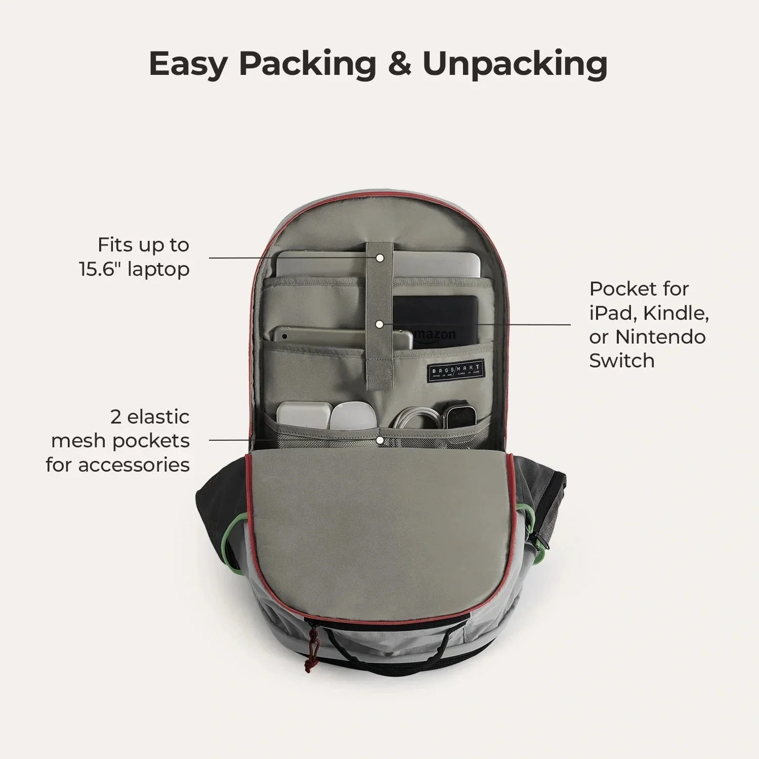 Focus 15.6" Laptop Backpack