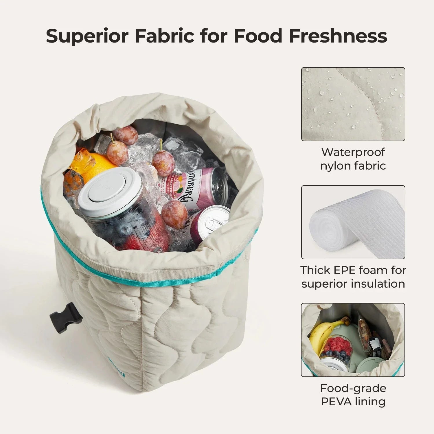 Paz Roll Top Lunch Bag