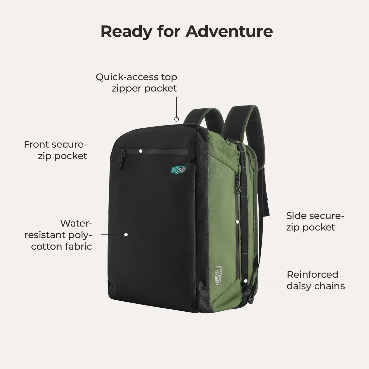 Paz 43L Duffle Backpack