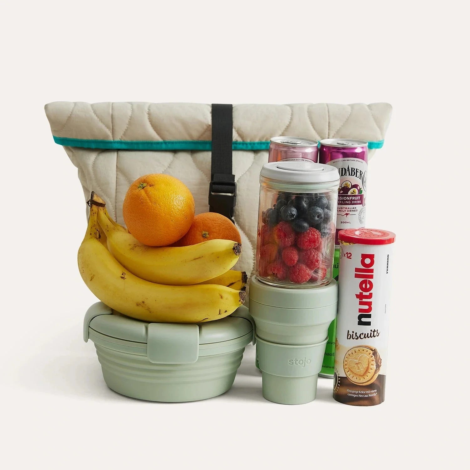 Paz Roll Top Lunch Bag