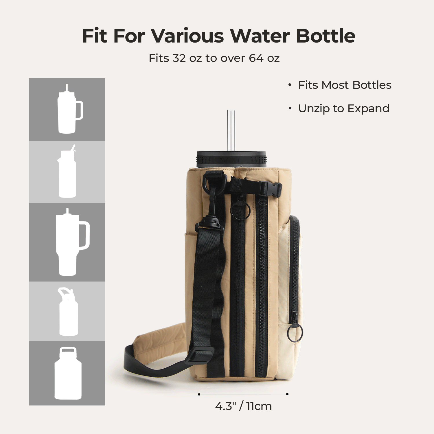 Paz Water Bottle Sling