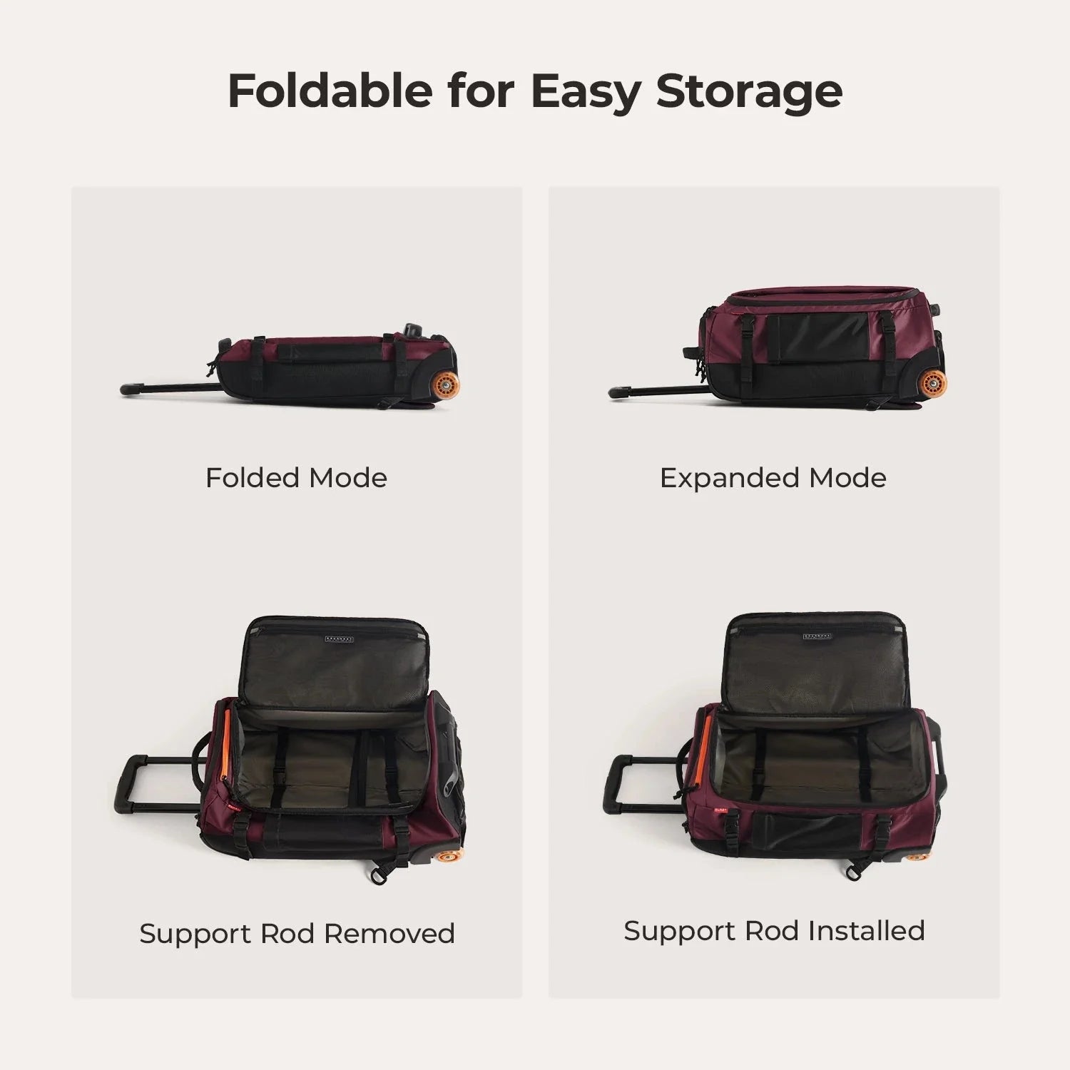 Blast 43L Roller Backpack