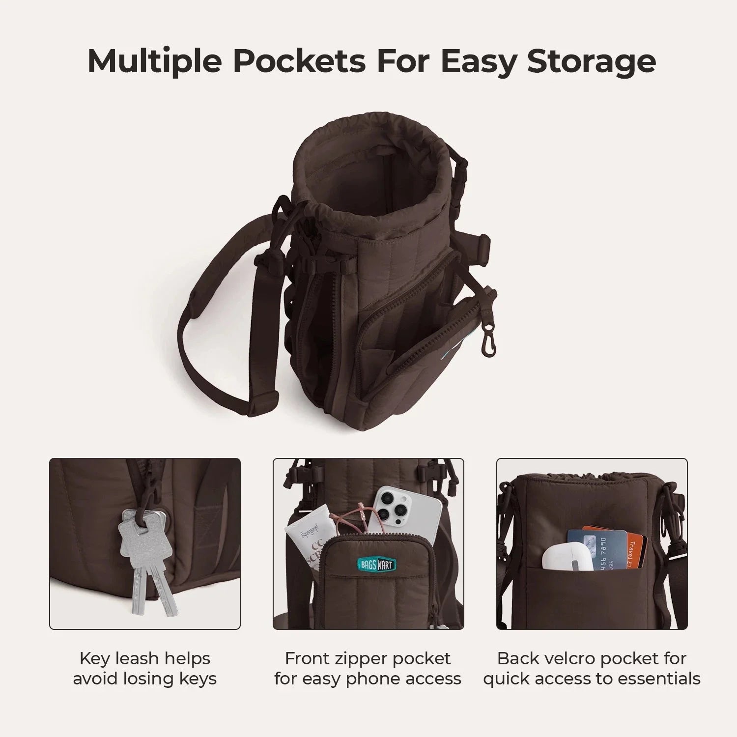 Paz Water Bottle Sling